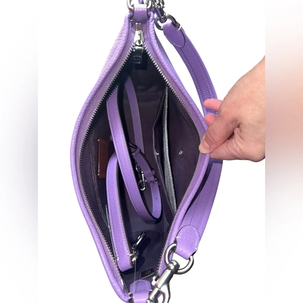 SOLD on Ⓜ️ Coach Purple Bag - Picture 7 of 9